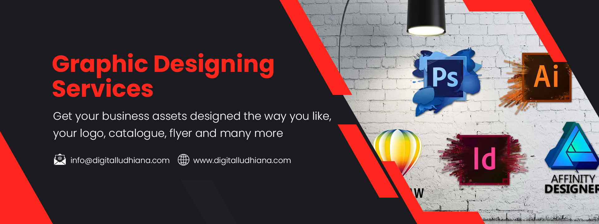 graphic designing logo flyers brochure catalouge booklet services in ludhiana punjab india